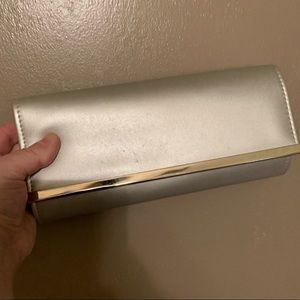 Silver clutch